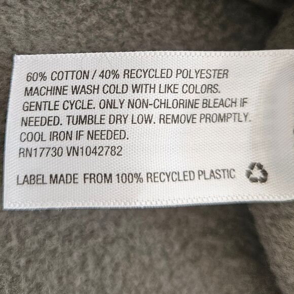 WILD FABLE Green Cropped Sweatshirt Hoodie Women's LARGE (fits S, M also) - Picture 4 of 6